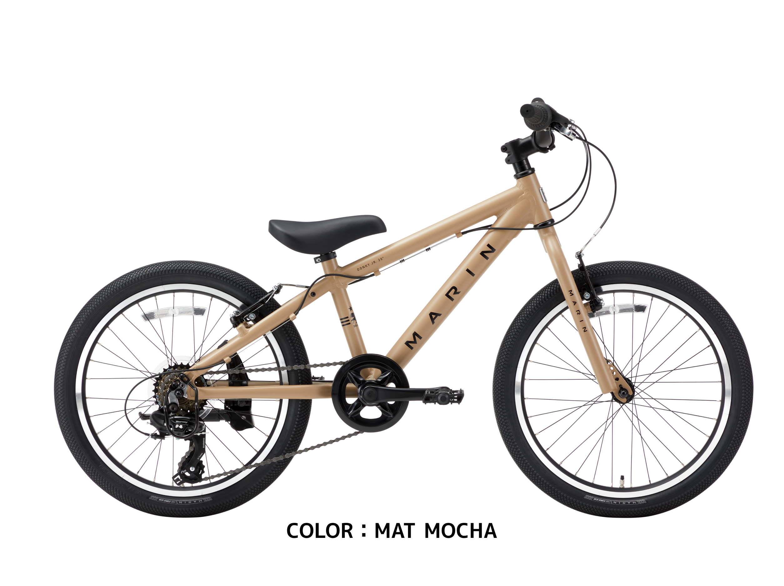 大幅お値下げ！北阪神限定 MARIN DONKY24 カーキ 自転車 DONKY JR24″全