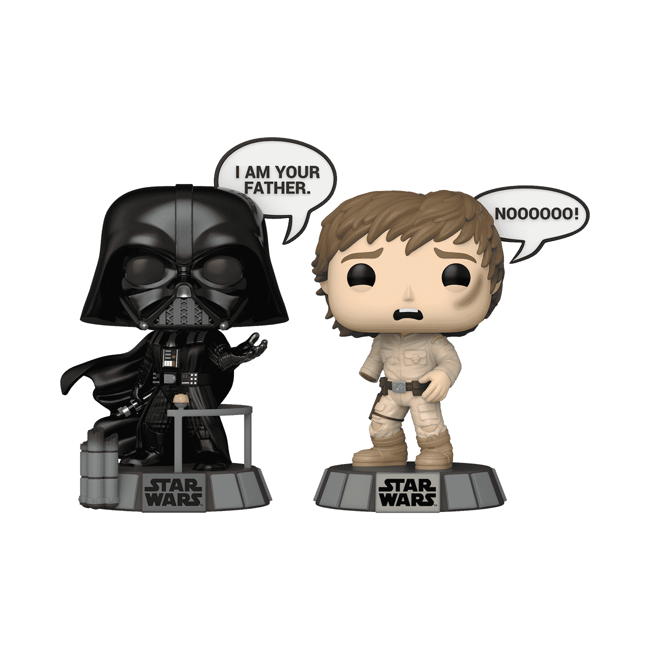Pop! Darth Vader & Luke Skywalker (I Am Your Father) 2-Pack
