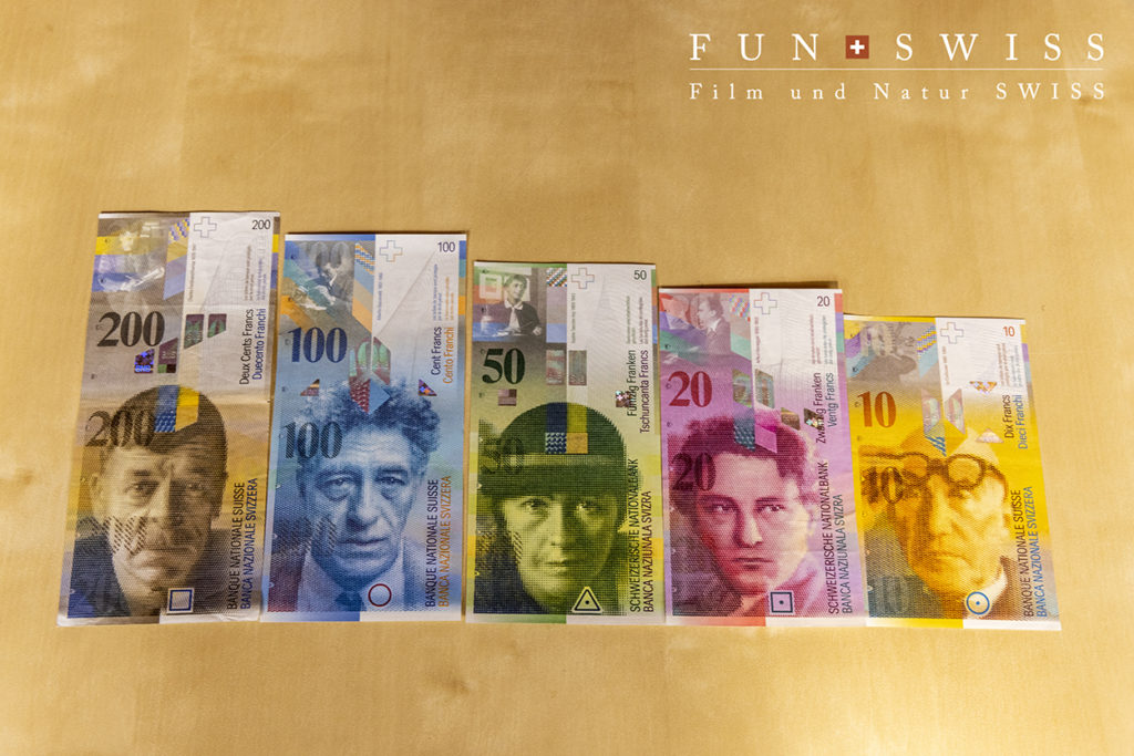 旧スイスフラン紙幣 160CHF 第8シリーズ 旧スイスフラン紙幣 160CHF 第