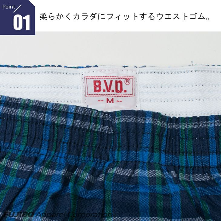 BVD 先染めトランクス NEW STANDARD Mサイズ 2枚組×27枚 bvd トランクス