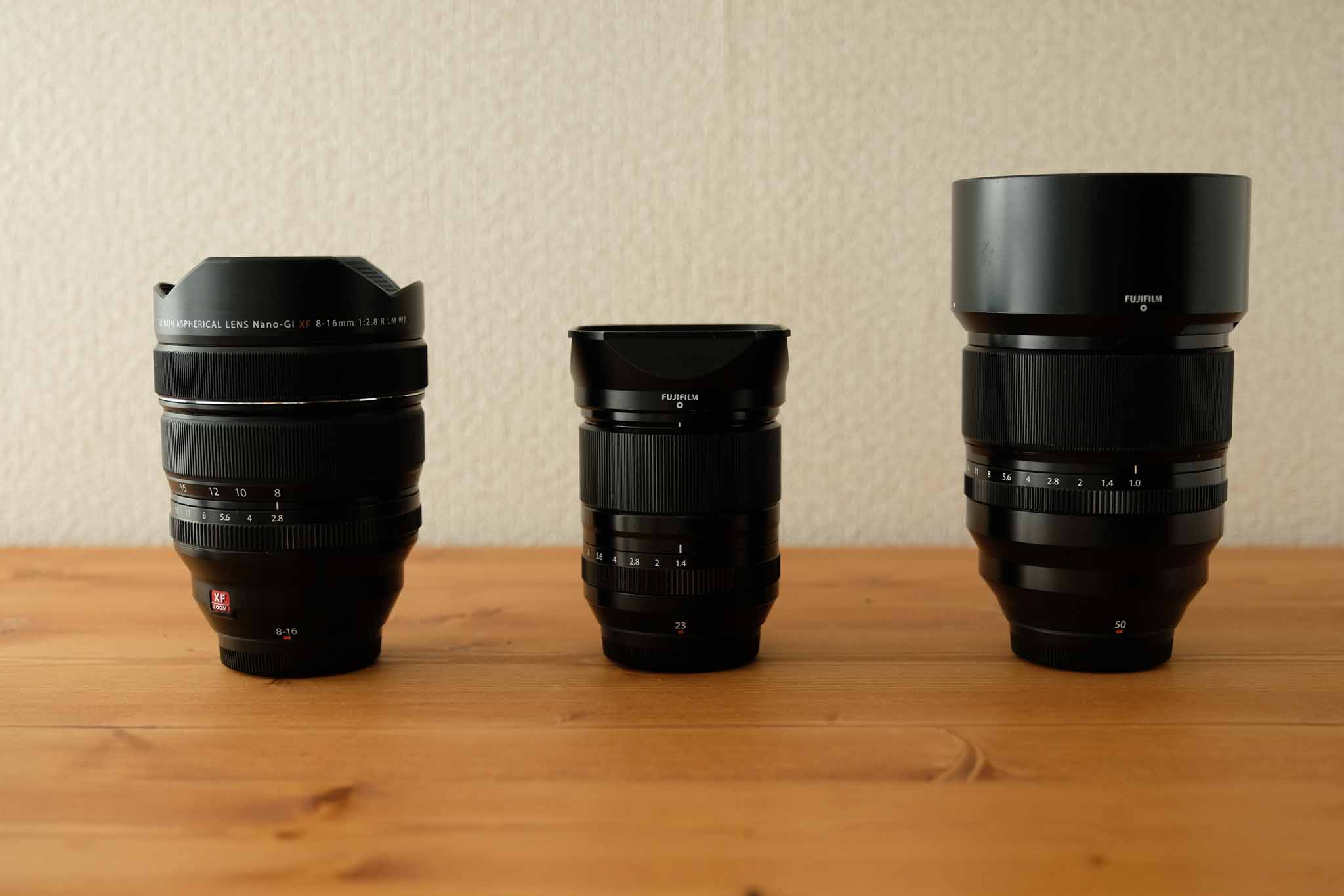 プロが使用する富士フイルムのレンズ3本 | FUJIFILM/とみとむ/Nikon