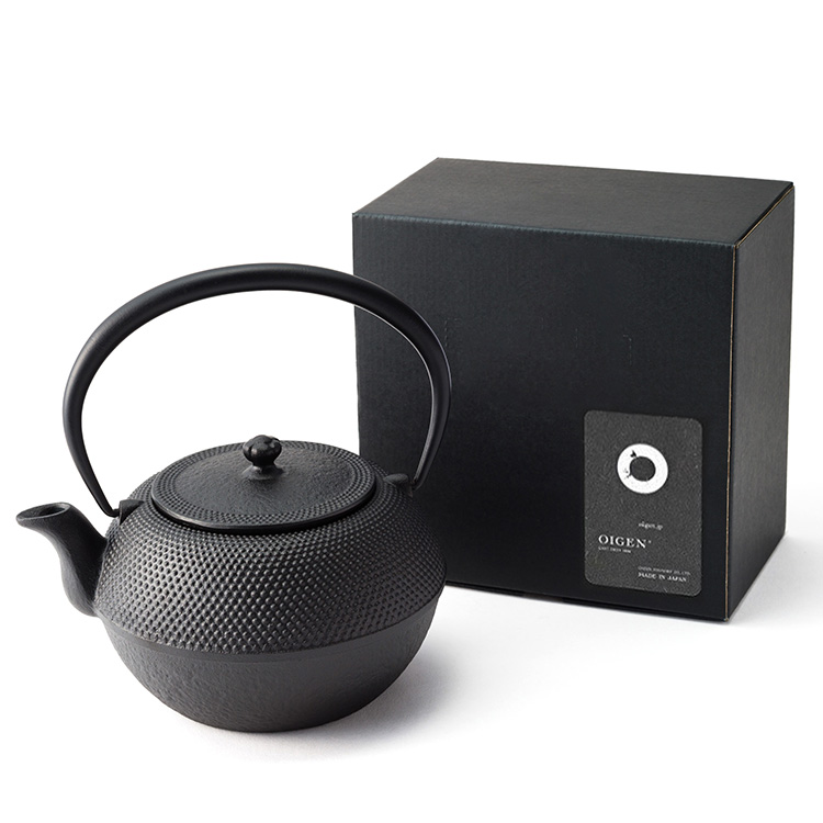 OIGEN】南部鉄器 鉄瓶／まろみアラレ | 藤巻百貨店