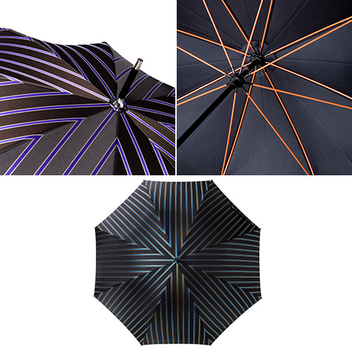 Ramuda】紳士長傘 ダブルフェイスカラーストライプ | 藤巻百貨店