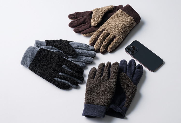 福田手袋】L'apero 藤巻別注メンズボアグローブ | 藤巻百貨店