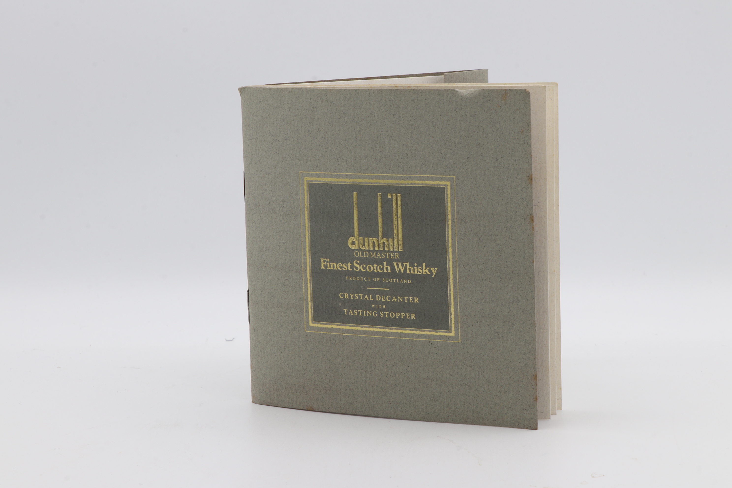 ダンヒルオールド マスター クリスタルデキャンタ【オールドボトル