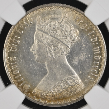 コレクション】1860年 ヴィクトリア女王 フローリン銀貨 | 「目指せ