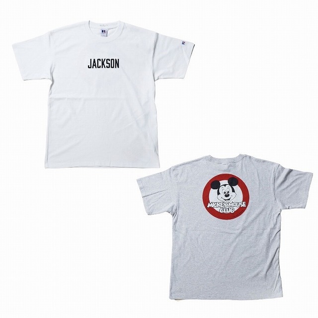 JACKSON MATISSE [ジャクソンマティス] RUSSELL ATHLETIC MICKEY MOUSE
