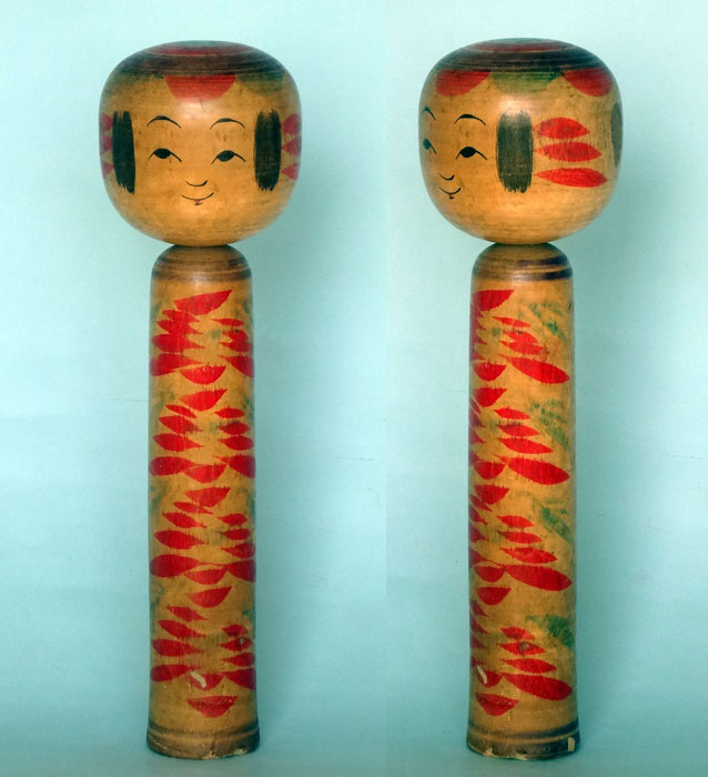 第502夜：今年最初の古品こけし（鎌田文市）: こけし千夜一夜物語Ⅱ