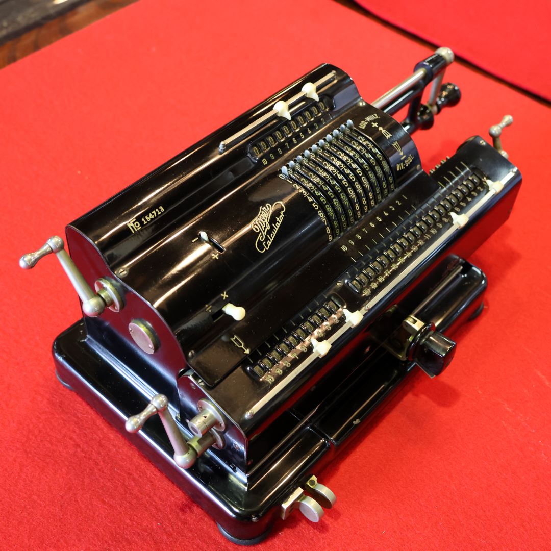 昭和レトロ アンティーク雑貨 手動計算機 昭和レトロ アンティーク雑貨