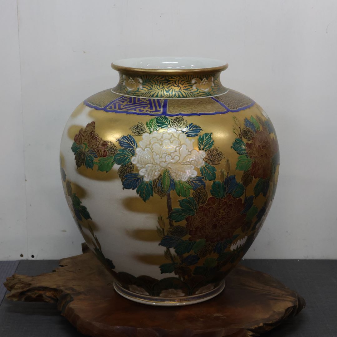 アンティークな古美術◼️美しい古九谷焼など、徳利3点、 花瓶