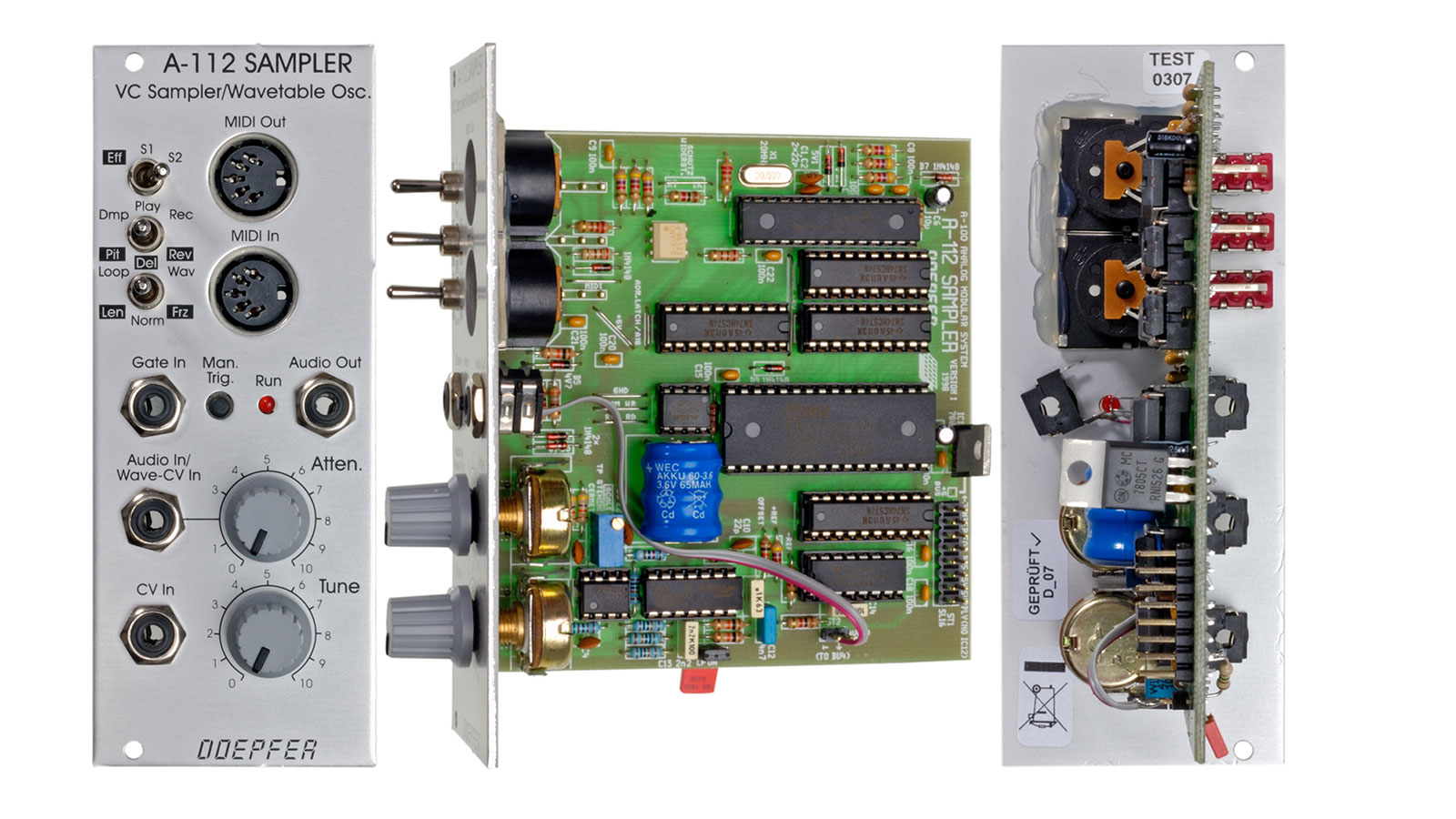 A-112 SAMPLER VC Sampler/Wavetable Osc. - A-100 Eurorack Modular