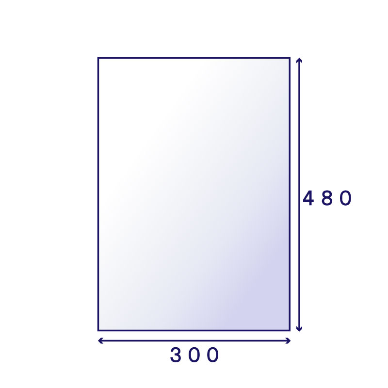 OPP #30 平袋 33-A (300×480mm) 100枚入り | OPP・アルミ袋の通販なら