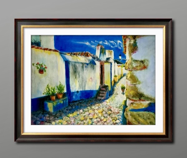 F4号油彩です写真11枚です見事な秀作です F4号油彩です写真11枚です