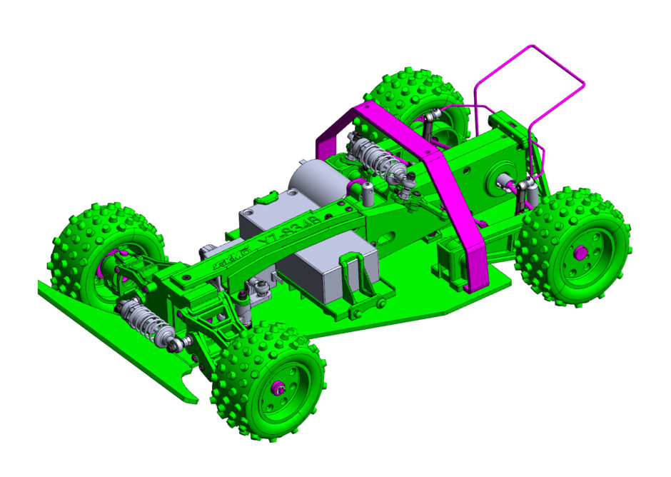 ヨコモ 初代ドッグファイター 半完成キット YZ-834B | 福山ラジコン