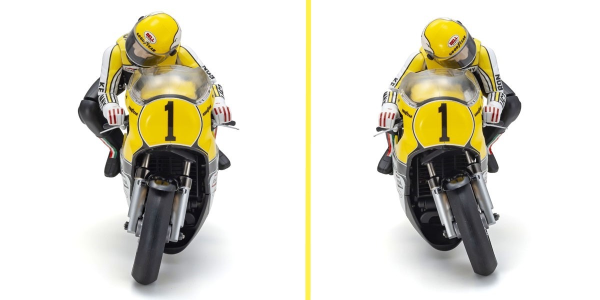 京商 1/8 EP バイク ハングオンレーサー シリーズ YAMAHA YZR500 1978