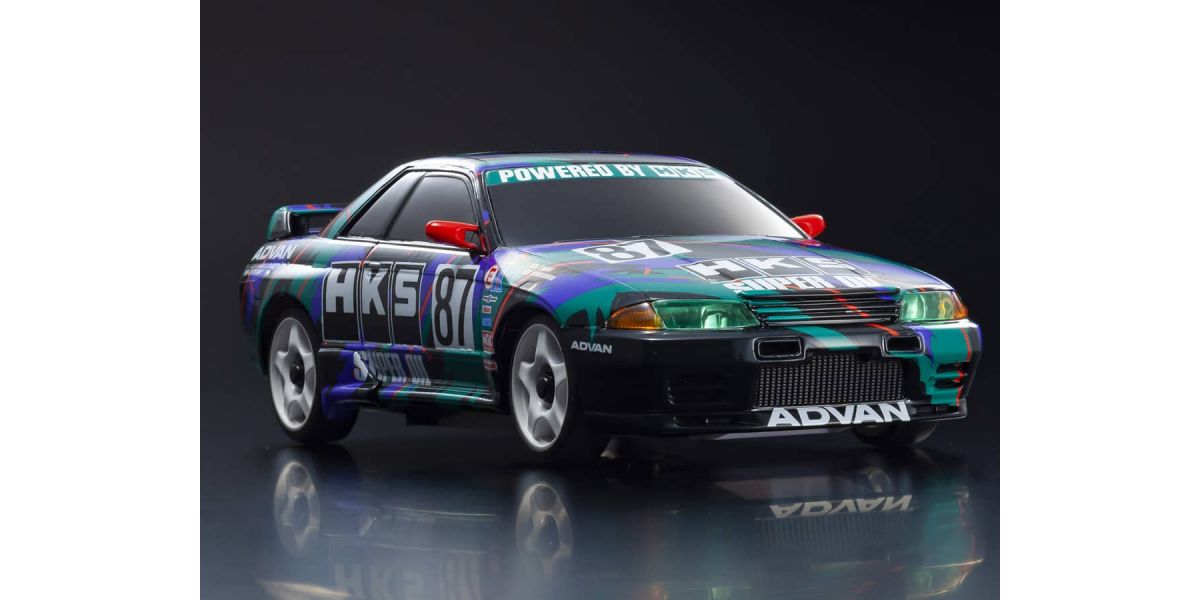 京商 ミニッツAWD HKS スカイライン (R32 GT-R) 1993 #87 32618HK