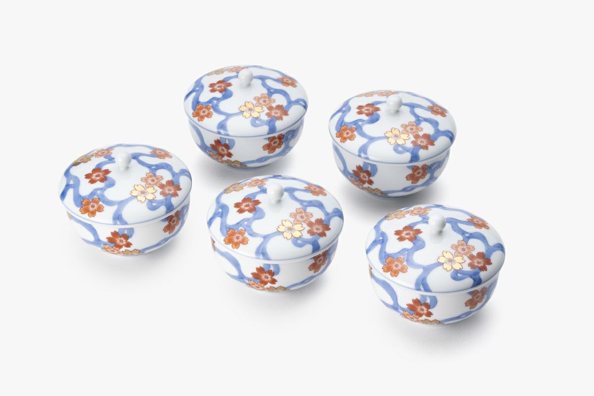 染錦花丸紋 土瓶茶器揃 | 有田焼 深川製磁｜公式オンラインストア
