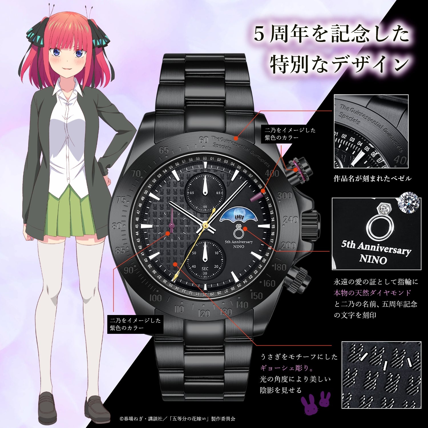 TVスペシャルアニメ「五等分の花嫁∽」5周年記念サン＆ムーン クロノ