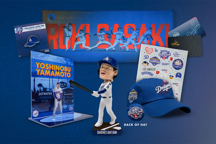 ド軍ファンクラブでWBCのSSS抽選権 豪華特典ズラリ…大谷ボブル人形や