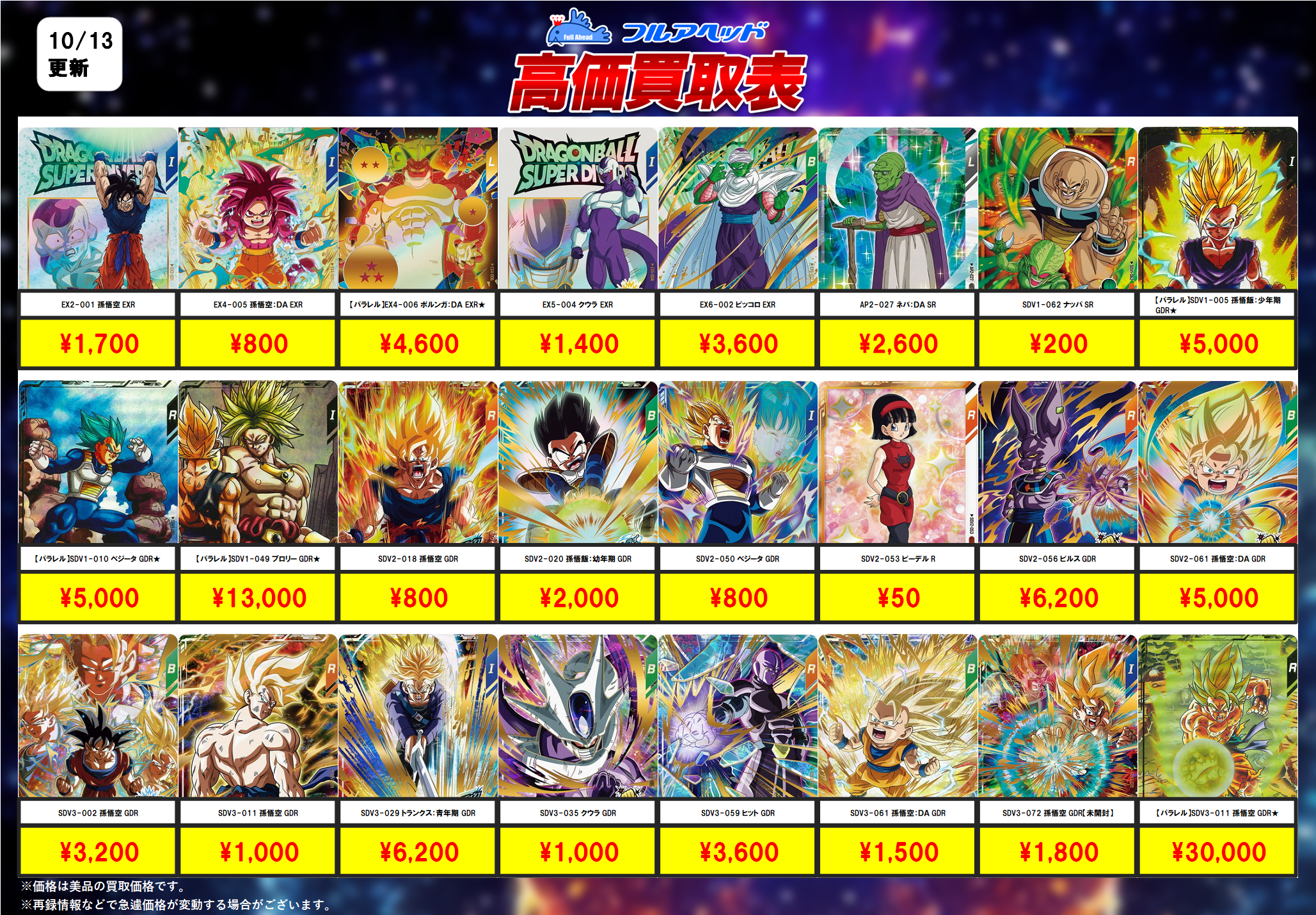 Wccfsteel最安値様専用 スーパードラゴンボールヒーローズ 引退品