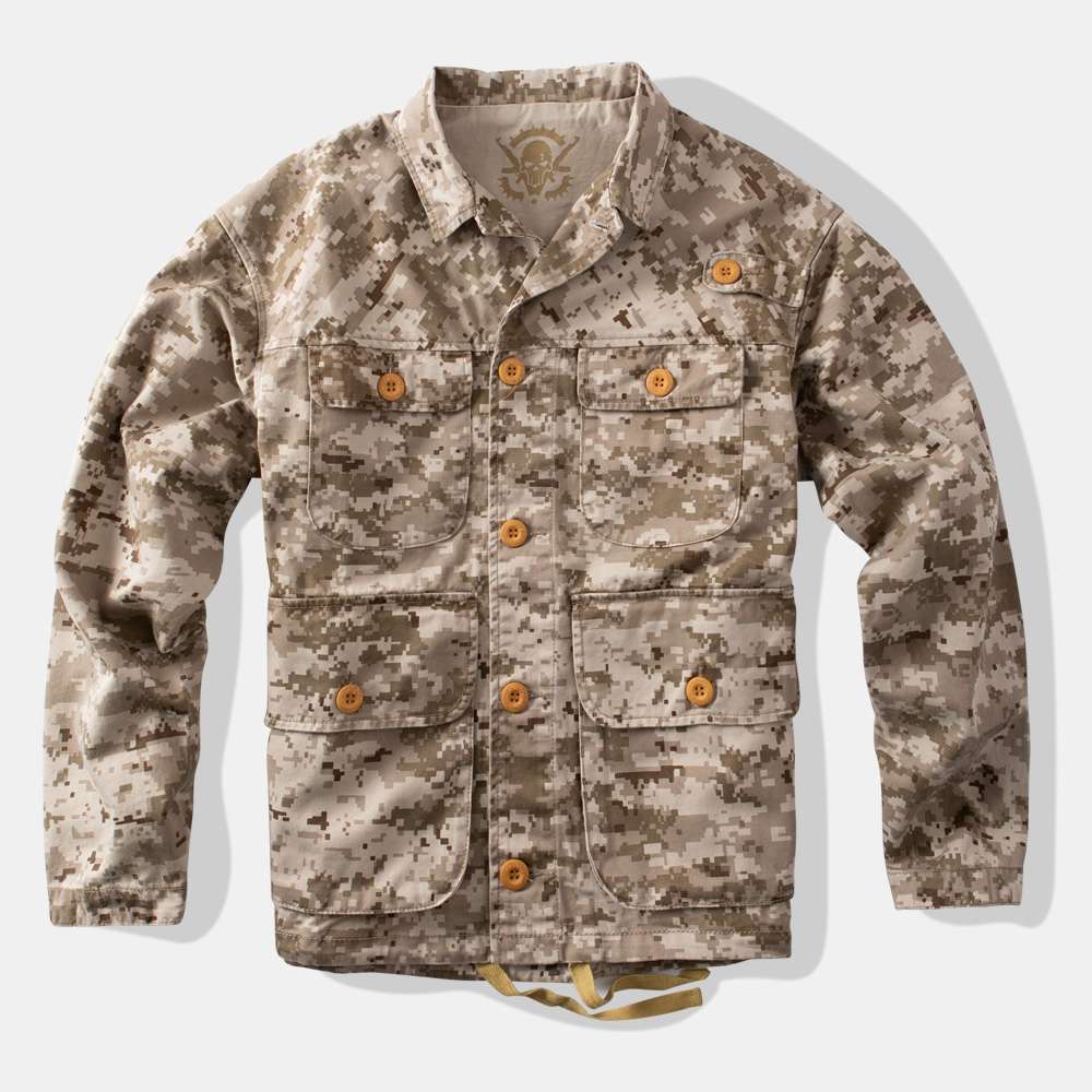 ミリタリー アウトドア フィールドジャケット デザートカモ デジタル