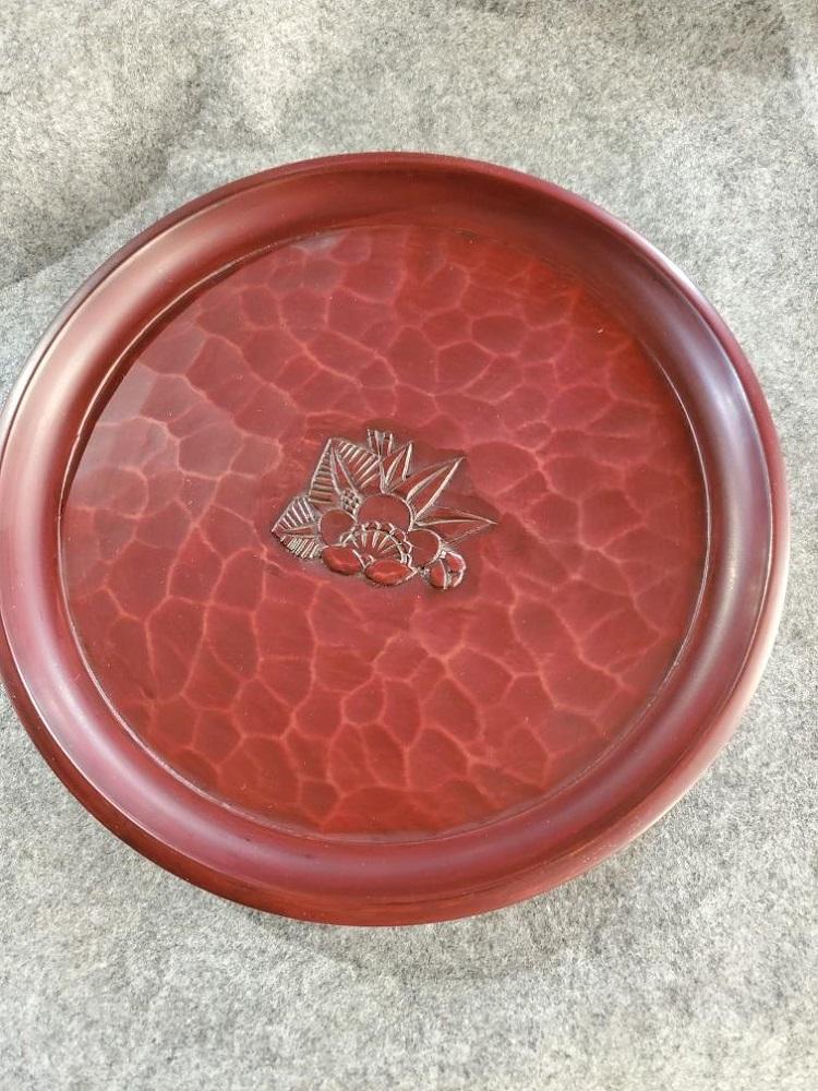 鎌倉彫 7寸 丸盆 松竹梅文 | JTBのふるさと納税サイト [ふるぽ]