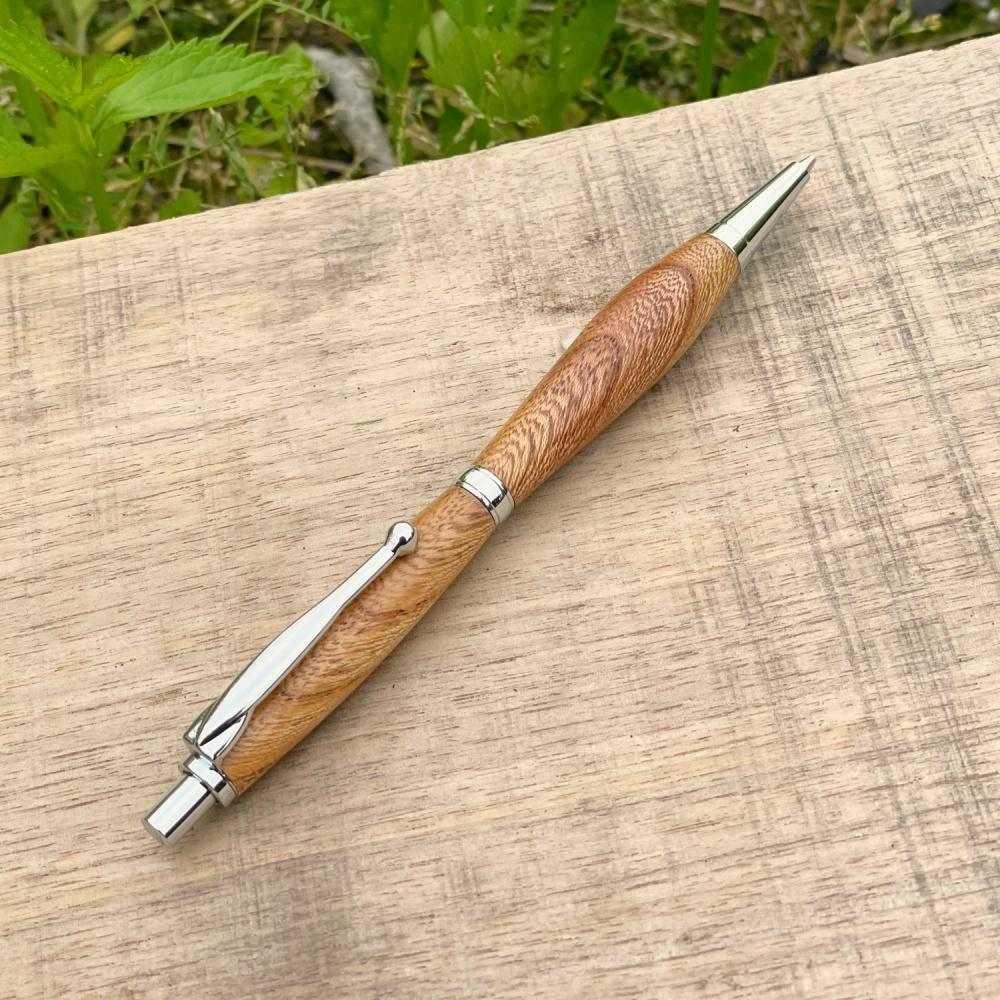 木軸シャープペンシル 0.5mm（欅 ケヤキ）艶消し仕上げ2Pice】木製