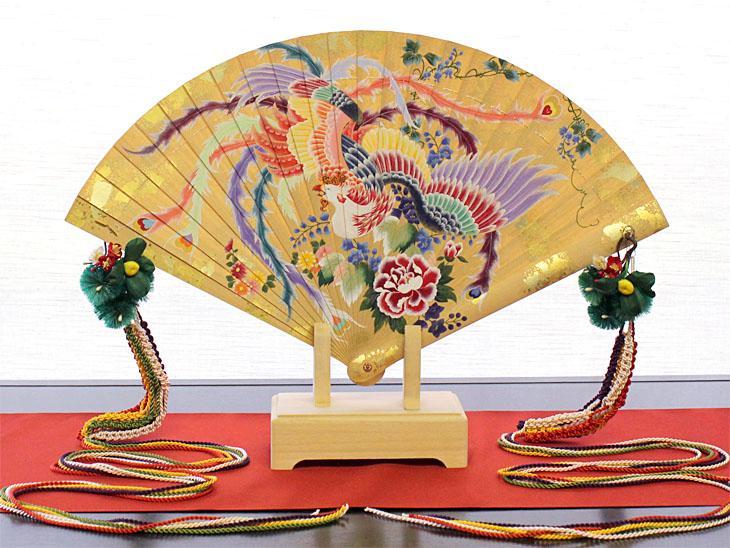 舞扇堂】金銀箔押し手描き檜扇 鳳凰・桜 | JTBのふるさと納税サイト
