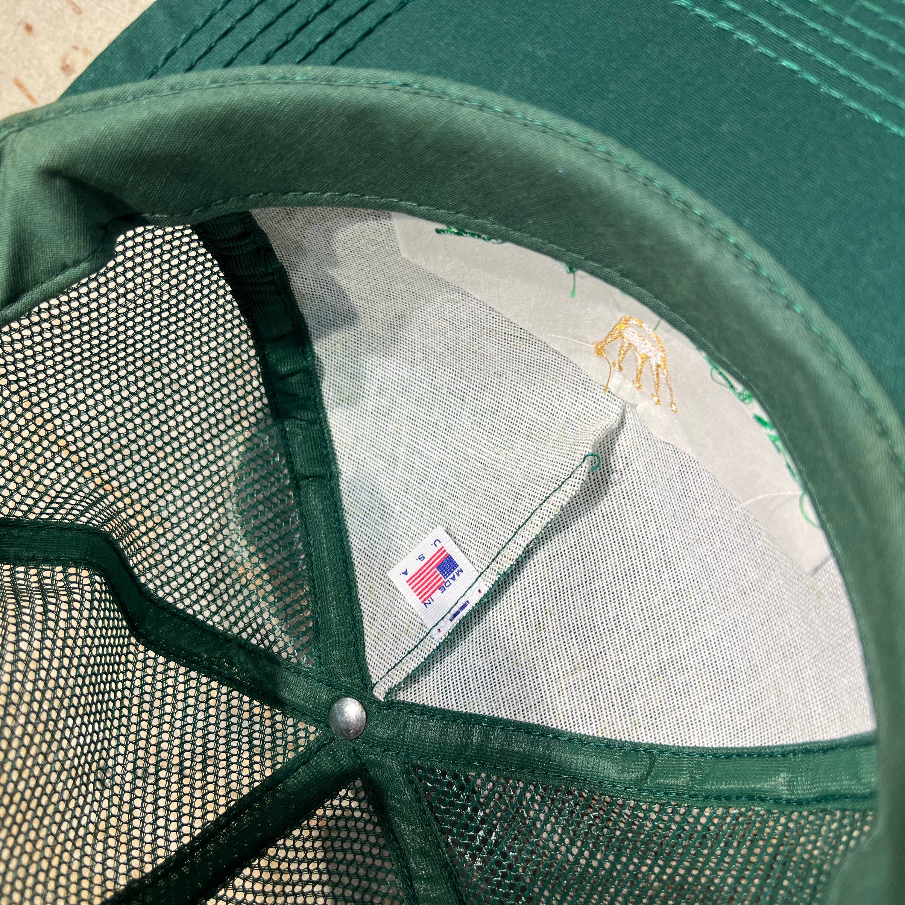 訳あり)古着 USA製 ROLEX/ロレックス Bootleg トラッカーキャップ