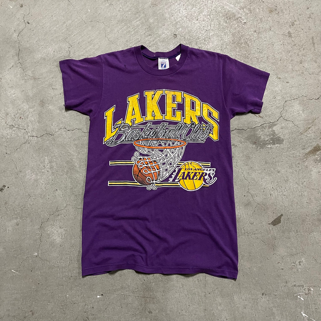 古着 USA製 LAKERS/ロサンゼルス・レイカーズ/NBA/ヴィンテージ