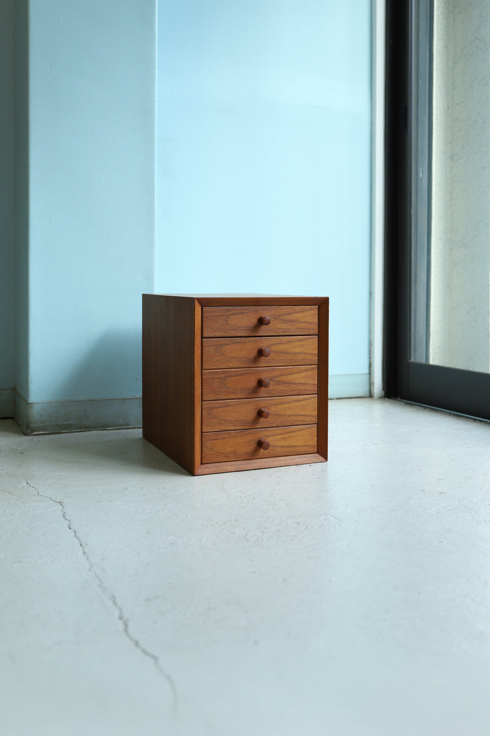 ジャパンヴィンテージ 小引き出し チェスト チーク材/Japanese Vintage