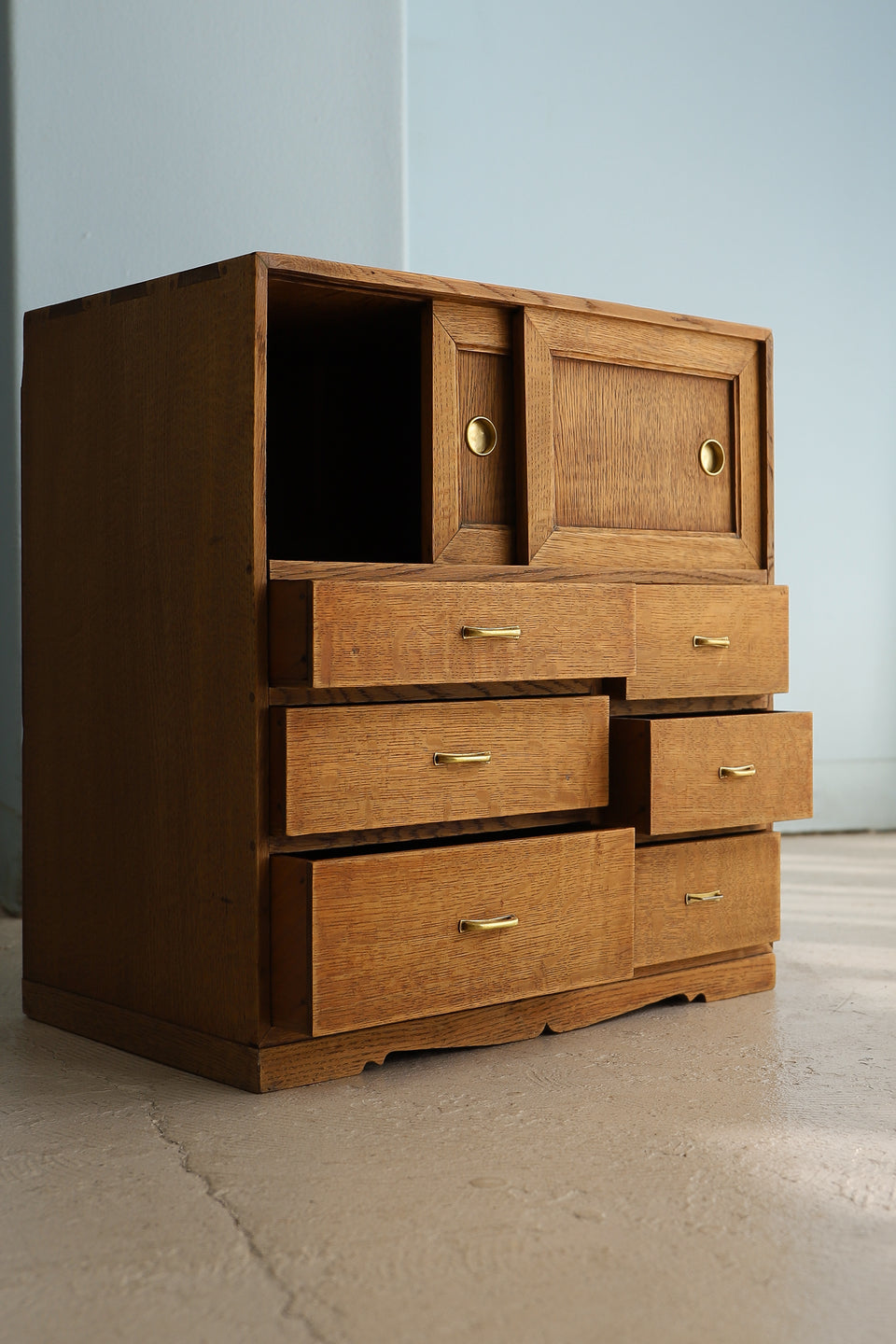 小引き出し 楢 無垢材 Made In Japan 小引き出し 楢 無垢材 Made In