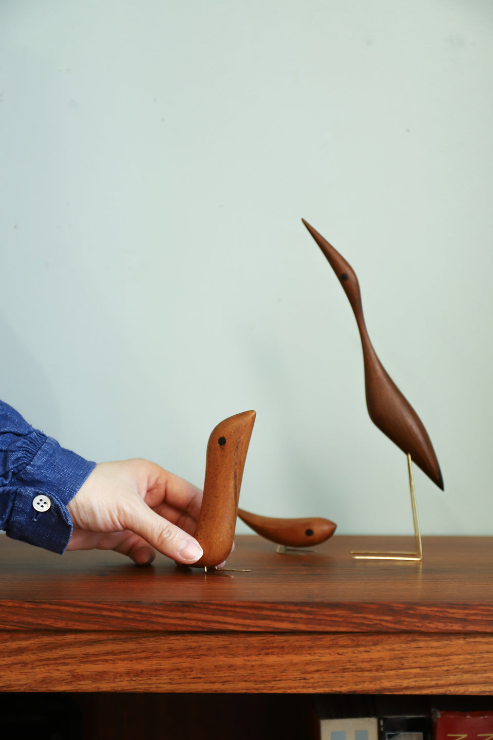 ココ様希少！ヨーロッパ製 バイカラーガラス ヴィンテージブローチB172