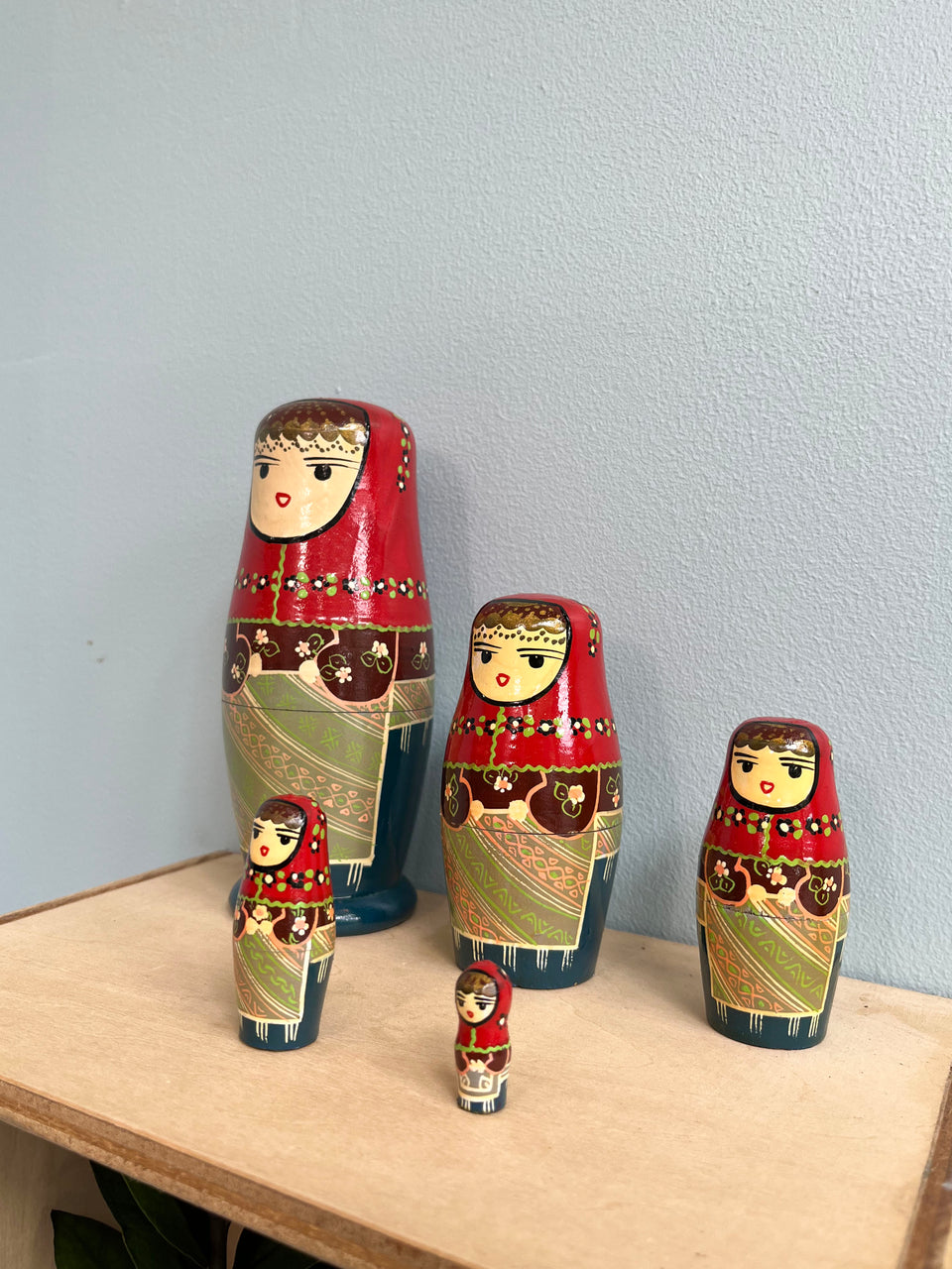 ヴィンテージ マトリョーシカ インテリア雑貨 レトロ 置物/Vintage