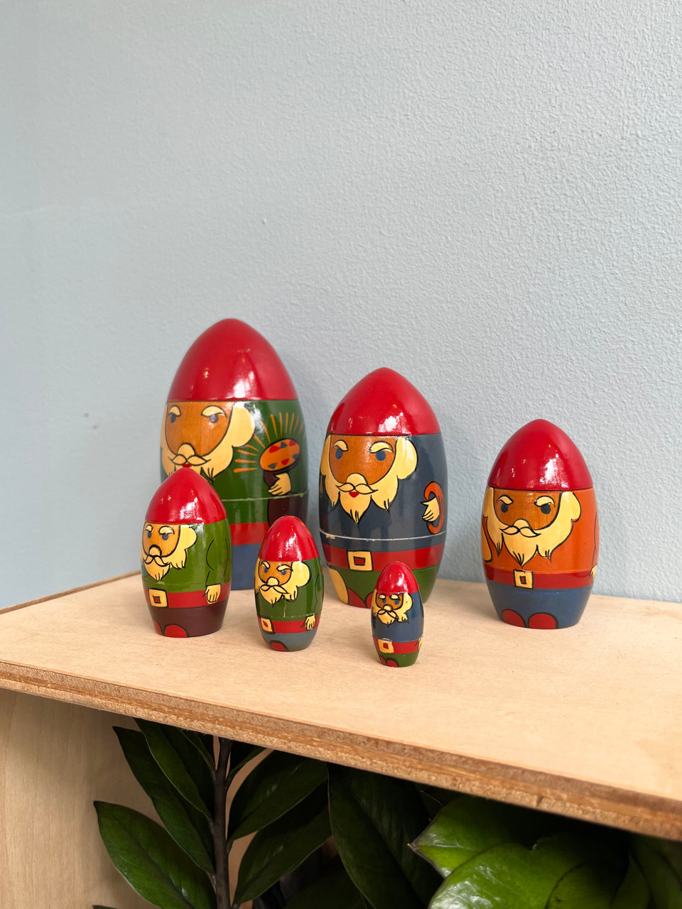 ヴィンテージ マトリョーシカ インテリア雑貨 レトロ 置物/Vintage