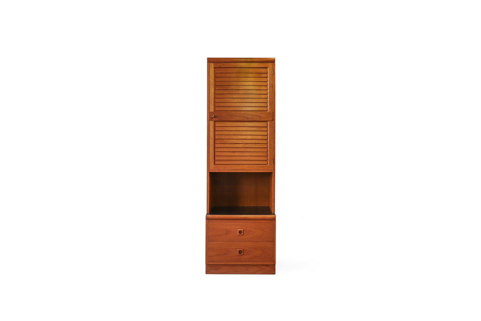 ジャパンヴィンテージ キャビネット チェスト 本棚 チーク材 レトロ