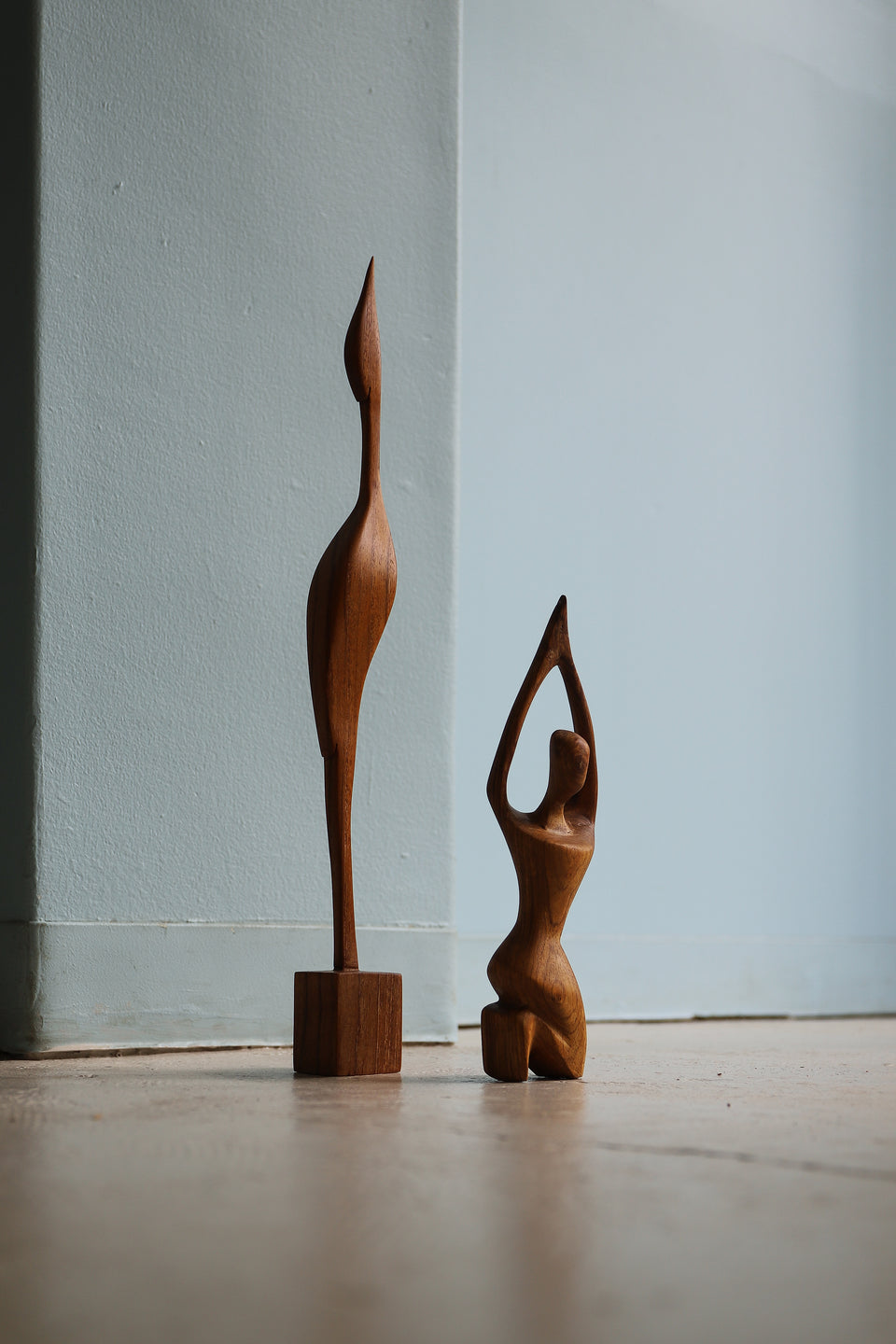 木彫りオブジェ