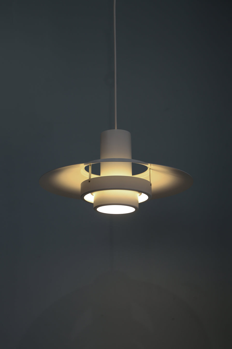 70'S デンマーク製「フラットパック」ペンダントライト ×2 スペース