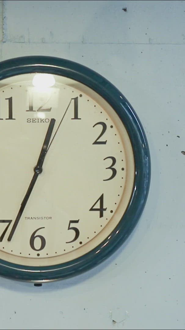 ヴィンテージ セイコー トランジスター 掛け時計 日本製 レトロ