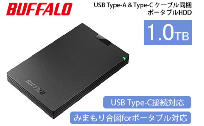 BUFFALO 外付けハードディスク 4TB 外付け HDD 録画用外付けHDD 録画用