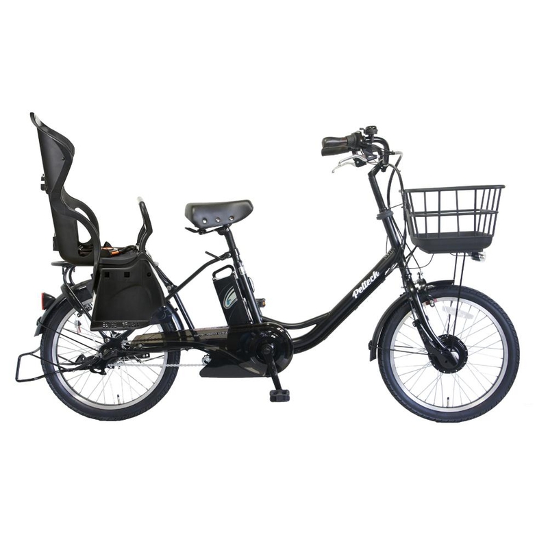 100％完成納品】PELTECH（ペルテック）後チャイルドシート付子供乗せ