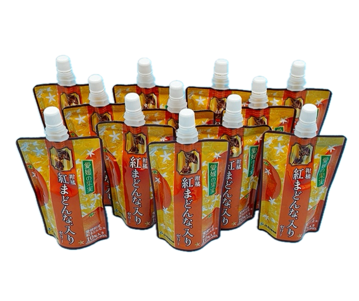 みかん 愛媛 柑橘ゼリー詰合せセット（紅まどんな、みかん、伊予柑）3