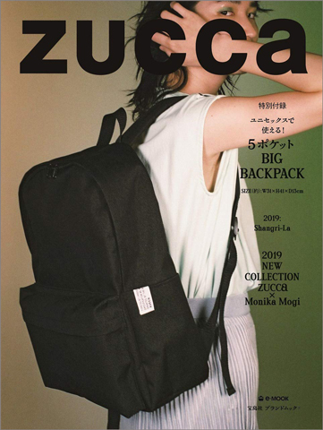 ZUCCa 2019 :Shangri-La 【付録】 シンプルバックパック | 雑誌付録