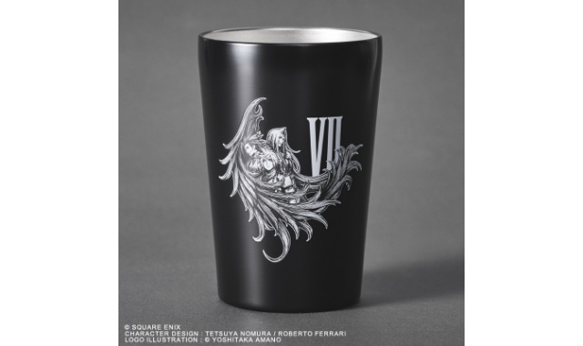 FINAL FANTASY Ⅶ REMAKE INTERGRADE CUP COFFEE TUMBLER BOOK BLACK