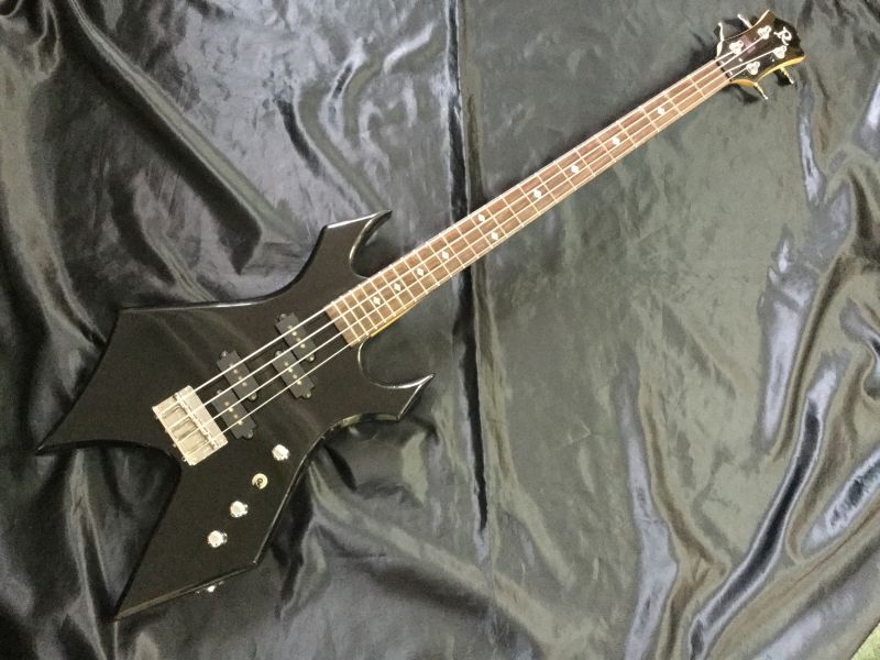 B.C.Rich / Warlock Bass / Metallic Black - HR/HMギター専門店