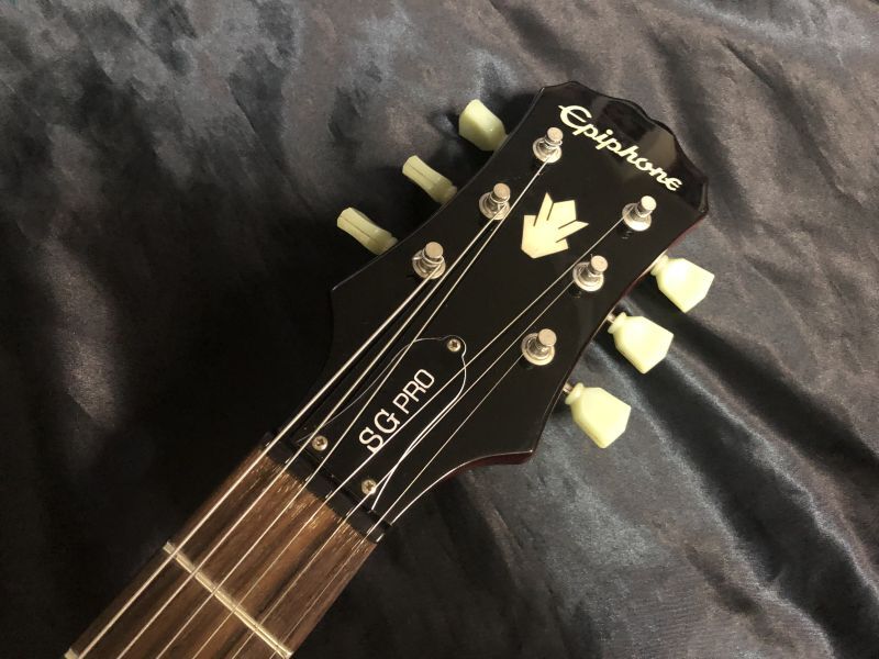 Epiphone SG PRO ブラックエレキギター コイルタップついてます