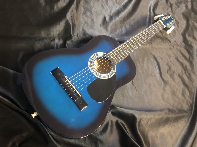 Sepia Crue / W-50 ブルー ミニギター - HR/HMギター専門店 FUTURE WORLD