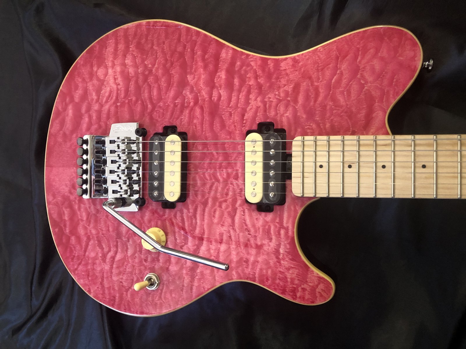 Sterling by Musicman / AX40 AXIS Transparent Pink（新品） 日本限定