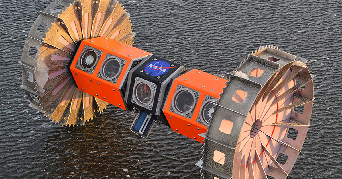 Here's the Robot NASA Wants to Use to Hunt Aliens on Ocean Worlds