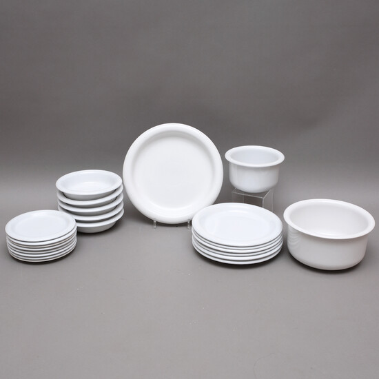 SIGNE PERSSON-MELIN. service parts, 22 parts, stoneware, Boda Nova